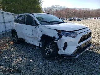 2021 Toyota RAV4 Prime SE with VIN JTMAB3FV8MD056608, listed as a Copart auction lot 45208893 with 0 mi miles. Bid and sale history available at carsss.com. Image 4.