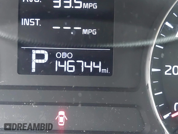 2015 Kia Forte LX with VIN KNAFX4A68F5436703, listed as a IAAI auction lot 42116972 with 146,744 mi miles. Bid and sale history available at carsss.com. Image 7.
