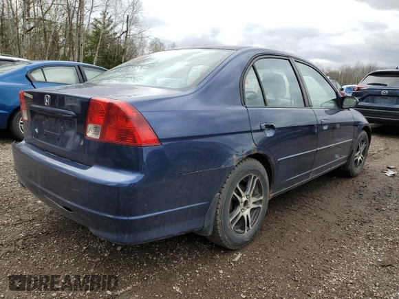 2004 Honda Civic LX z VIN 2HGES16624H905165, wystawiony jako Copart lot #55463775 z przebiegiem Nie podano mil oraz Czysty tytuł • Clean title. Historia ofert i sprzedaży dostępna na DreamBid. Obrazek 3.
