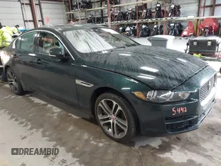 2017 Jaguar XE 35t Premium with VIN SAJAJ4BV8HA965939, listed as a IAAI auction lot 41215442 with 81,247 mi miles. Bid and sale history available at carsss.com. Image 1.