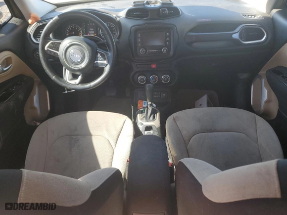 2015 Jeep Renegade Latitude with VIN ZACCJABT9FPC12048, listed as a Copart auction lot 46831665 with 154,222 mi miles and Salvage Title. Bid and sale history available at carsss.com. Image 8.