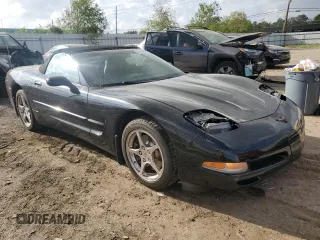 2001 Chevrolet Corvette with VIN 1G1YY32G515124477, listed as a Copart auction lot 79650524 with 71,446 mi miles and Salvage Title. Bid and sale history available at carsss.com. Image 4.