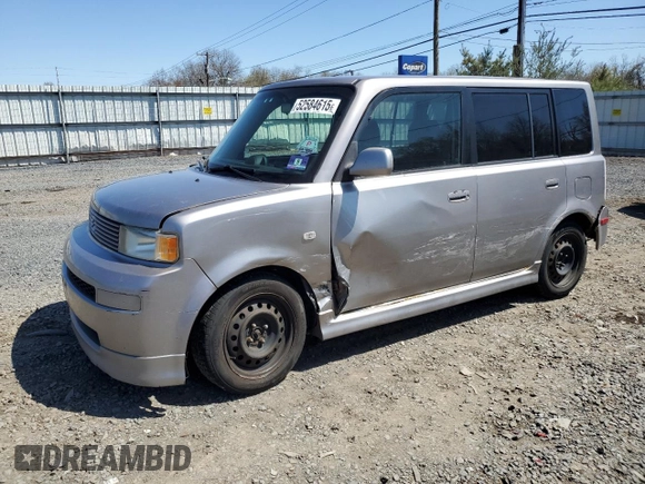 2005 Scion xB with VIN JTLKT334250176138, listed as a Copart auction lot 52584615 with 302,888 mi miles and Salvage Title. Bid and sale history available at carsss.com. Image 1.