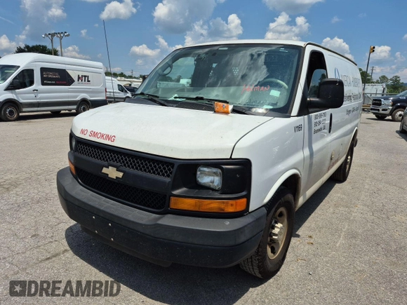 2014 Chevrolet Express Cargo with VIN 1GCWGFCG4E1148722, listed as a IAAI auction lot 42785369 with 188,945 mi miles and . Bid and sale history available at DreamBid. Image 30.