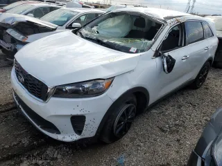 2019 Kia Sorento LX V6 with VIN 5XYPG4A58KG483570, listed as a Copart auction lot 53424285 with 97,907 mi miles and Clean Title. Bid and sale history available at carsss.com. Image 1.