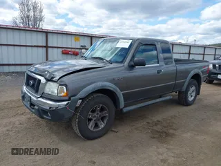2004 Ford Ranger XL Fleet with VIN 1FTZR45E94PB64711, listed as a IAAI auction lot 41992841 with 224,341 mi miles. Bid and sale history available at carsss.com. Image 2.