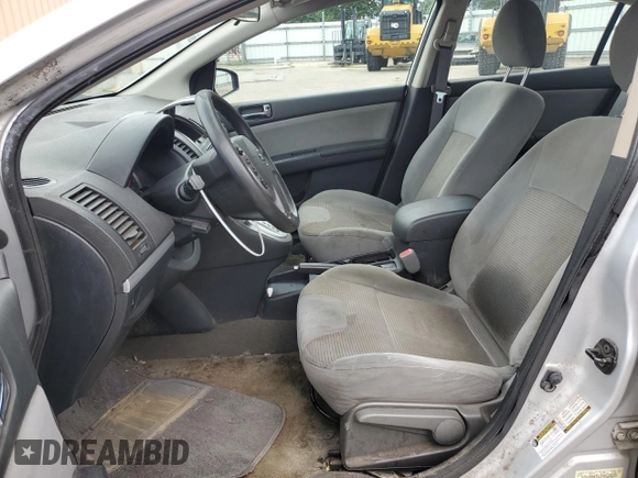 2012 Nissan Sentra S with VIN 3N1AB6AP4CL721400, listed as a Copart auction lot 61196185 with 129,776 mi miles and Salvage title. Bid and sale history available at DreamBid. Image 7.
