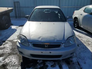 1999 Honda Civic VP with VIN 2HGEJ6610XH574482, listed as a Copart auction lot 43175845 with 176,042 mi miles and Salvage Title. Bid and sale history available at carsss.com. Image 5.