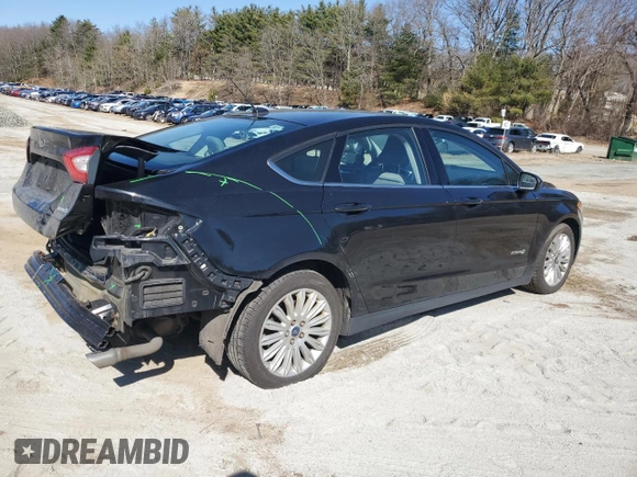 2015 Ford Fusion S Hybrid with VIN 3FA6P0UU1FR199335, listed as a Copart auction lot 49631675 with 158,476 mi miles and Clean Title. Bid and sale history available at carsss.com. Image 3.