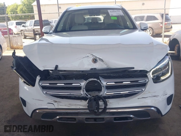 2022 Mercedes-Benz GLC 300 with VIN W1N0G8DB2NG100453, listed as a IAAI auction lot 42066751 with 24,345 mi miles and . Bid and sale history available at DreamBid. Image 21.