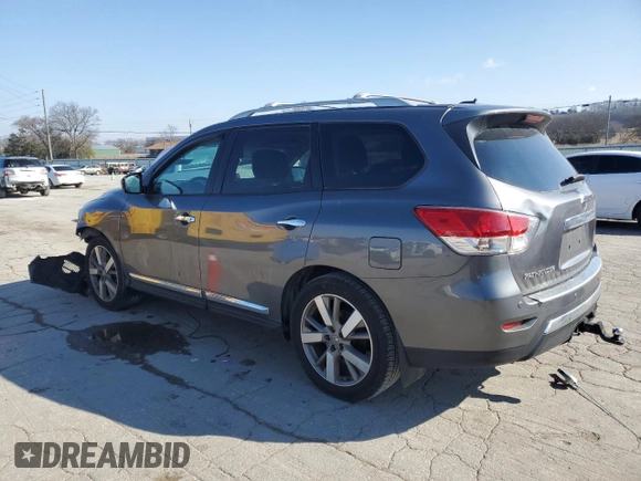 2016 Nissan Pathfinder S with VIN 5N1AR2MNXGC668940, listed as a Copart auction lot 42417765 with 152,616 mi miles and Salvage title. Bid and sale history available at DreamBid. Image 2.