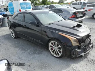 2016 Cadillac ATS-V z VIN 1G6AN5RY7G0140894, wystawiony jako Copart lot #60097955 z przebiegiem 80 183 mil mil oraz Szkoda całkowita • Salvage title. Historia ofert i sprzedaży dostępna na DreamBid. Obrazek 4.