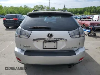 2008 Lexus RX 400h with VIN JTJHW31U282062288, listed as a Copart auction lot 53886005 with 264,042 mi miles and Clean Title. Bid and sale history available at DreamBid. Image 6.