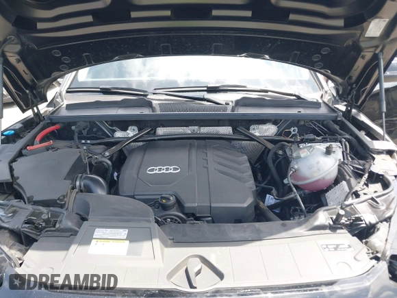 2023 Audi Q5 Premium with VIN WA1ABAFY2P2132364, listed as a IAAI auction lot 42272904 with 20,326 mi miles and . Bid and sale history available at DreamBid. Image 10.
