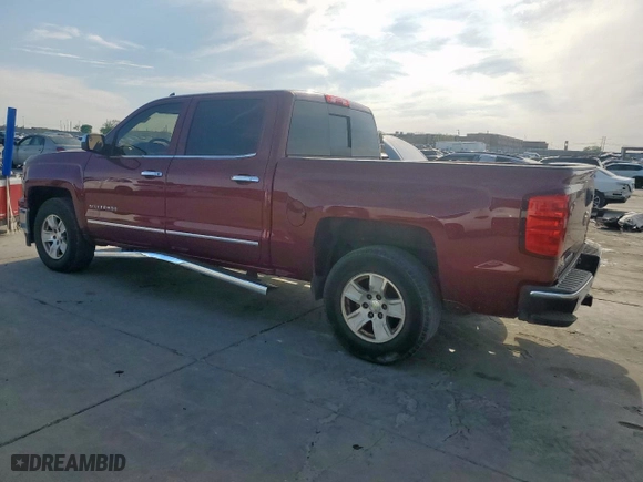 2015 Chevrolet Silverado 1500 LTZ with VIN 3GCPCSEC2FG181790, listed as a Copart auction lot 50261545 with 86,120 mi miles and Salvage Title. Bid and sale history available at carsss.com. Image 2.