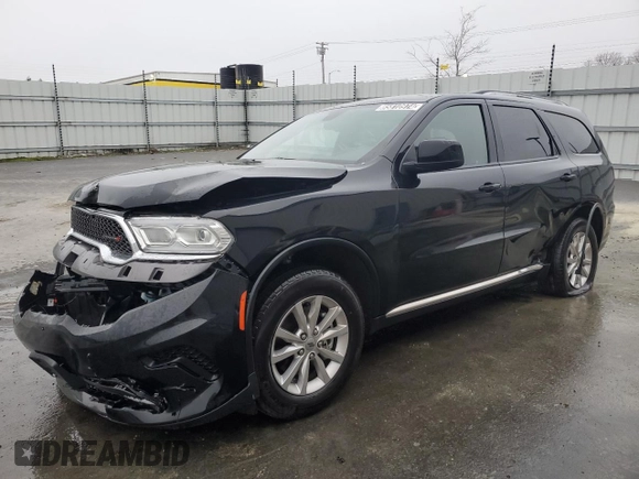 2024 Dodge Durango SXT with VIN 1C4RDJAG4RC114785, listed as a Copart auction lot 85810974 with 19,696 mi miles and Clean title. Bid and sale history available at DreamBid. Image 1.