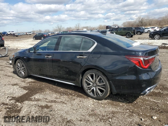 2019 Acura RLX Hybrid Advance z VIN JH4KC2F99KC000242, wystawiony jako Copart lot #48571295 z przebiegiem 40 832 mil mil oraz Szkoda całkowita • Salvage title. Historia ofert i sprzedaży dostępna na DreamBid. Obrazek 2.