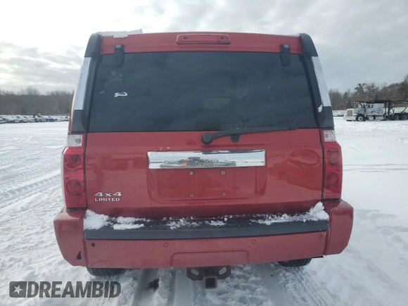 2006 Jeep Commander Limited with VIN 1J8HG58N86C337575, listed as a Copart auction lot 44601315 with 142,922 mi miles and Clean title. Bid and sale history available at DreamBid. Image 6.