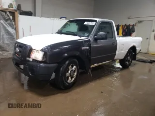 2008 Ford Ranger XL with VIN 1FTYR10D58PB14175, listed as a Copart auction lot 52518455 with 259,376 mi miles and Clean Title. Bid and sale history available at carsss.com. Image 1.