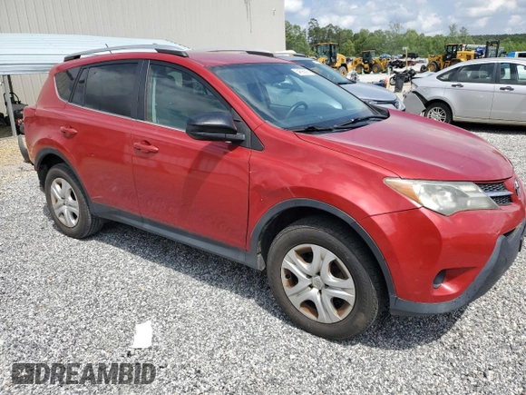 2013 Toyota RAV4 LE with VIN 2T3BFREV3DW047640, listed as a Copart auction lot 54595895 with 184,084 mi miles and Salvage title. Bid and sale history available at DreamBid. Image 4.