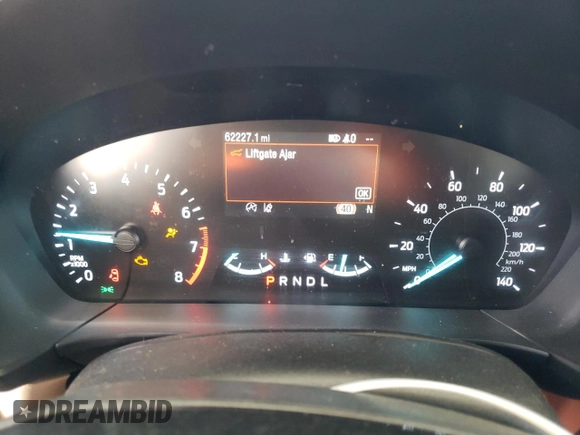 2021 Ford Escape SEL with VIN 1FMCU9H65MUA70490, listed as a Copart auction lot 57815275 with 62,227 mi miles and Salvage title. Bid and sale history available at DreamBid. Image 9.