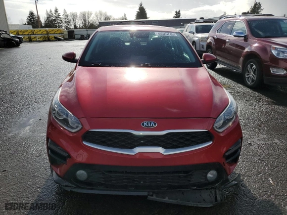 2021 Kia Forte LXS with VIN 3KPF24AD1ME383800, listed as a Copart auction lot 46525745 with 51,870 mi miles and Salvage Title. Bid and sale history available at carsss.com. Image 5.
