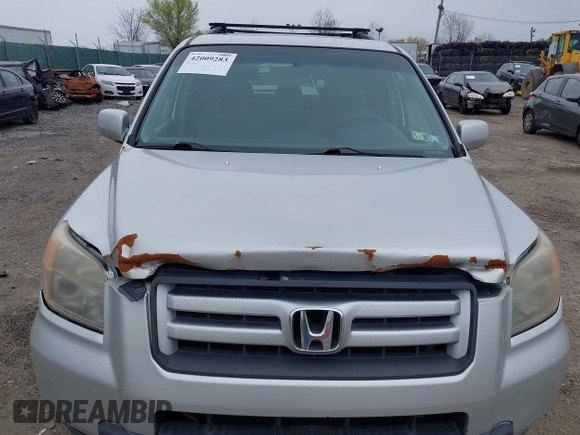2008 Honda Pilot SE with VIN 5FNYF18348B001042, listed as a IAAI auction lot 42009283 with Not Provided miles and . Bid and sale history available at DreamBid. Image 6.