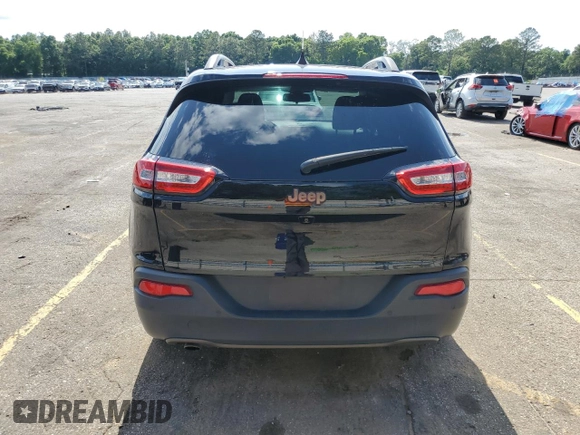 2017 Jeep Cherokee Latitude with VIN 1C4PJLCB1HW554490, listed as a Copart auction lot 57153515 with 84,867 mi miles and Salvage title. Bid and sale history available at DreamBid. Image 6.
