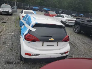 2020 Chevrolet Bolt EV LT with VIN 1G1FY6S05L4142708, listed as a Copart auction lot 43657025 with 41,992 mi miles and Salvage title. Bid and sale history available at DreamBid. Image 6.