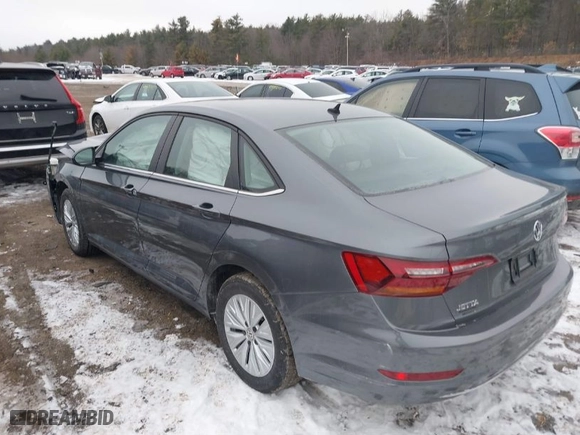 2019 Volkswagen Jetta S with VIN 3VWN57BU6KM080420, listed as a IAAI auction lot 41449331 with 34,245 mi miles. Bid and sale history available at carsss.com. Image 3.