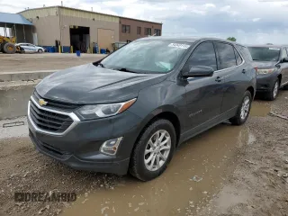 2019 Chevrolet Equinox LT with VIN 2GNAXUEV6K6246743, listed as a Copart auction lot 54349115 with 129,595 mi miles and Salvage Title. Bid and sale history available at DreamBid. Image 1.