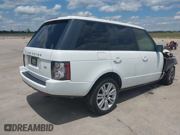 2012 Land Rover Range Rover HSE z VIN SALME1D47CA393573, wystawiony jako IAAI lot #42227646 z przebiegiem Nie podano mil oraz . Historia ofert i sprzedaży dostępna na DreamBid. Obrazek 4.