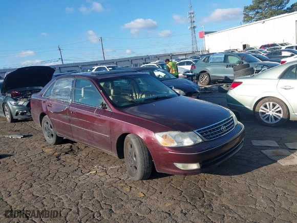 2003 Toyota Avalon XL with VIN 4T1BF28B63U276572, listed as a IAAI auction lot 41793817 with 206,259 mi miles. Bid and sale history available at carsss.com. Image 1.