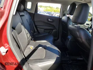 2021 Jeep Compass Altitude with VIN 3C4NJDBB8MT557658, listed as a Copart auction lot 55430545 with 53,691 mi miles and Salvage title. Bid and sale history available at DreamBid. Image 11.