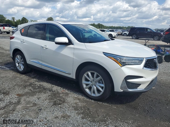 2021 Acura RDX with VIN 5J8TC1H3XML005186, listed as a Copart auction lot 72317424 with 38,968 mi miles and Salvage Title. Bid and sale history available at carsss.com. Image 4.