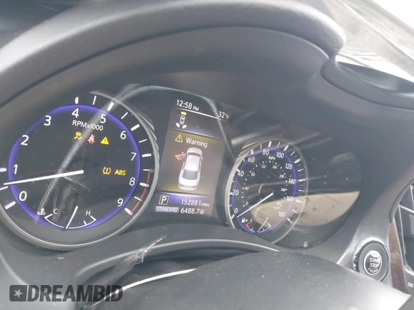 2014 Infiniti Q50 Sport with VIN JN1BV7AP1EM688494, listed as a IAAI auction lot 41622119 with 152,881 mi miles and . Bid and sale history available at DreamBid. Image 7.