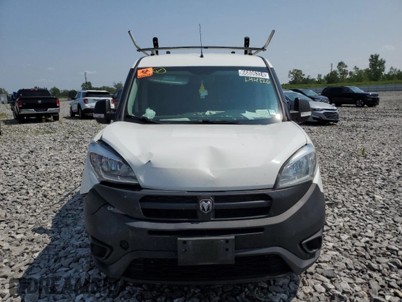 2018 Ram ProMaster City Cargo Tradesman with VIN ZFBERFAB3J6L44826, listed as a Copart auction lot 66806324 with 184,717 mi miles and Clean Title. Bid and sale history available at DreamBid. Image 5.