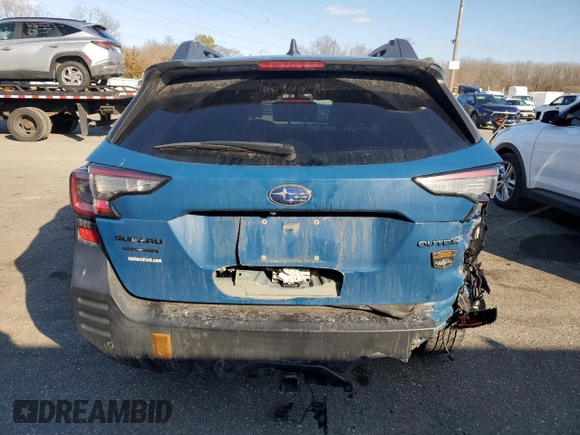 2022 Subaru Outback Wilderness with VIN 4S4BTGUD9N3102775, listed as a Copart auction lot 44130615 with 68,642 mi miles and Salvage Title. Bid and sale history available at DreamBid. Image 6.