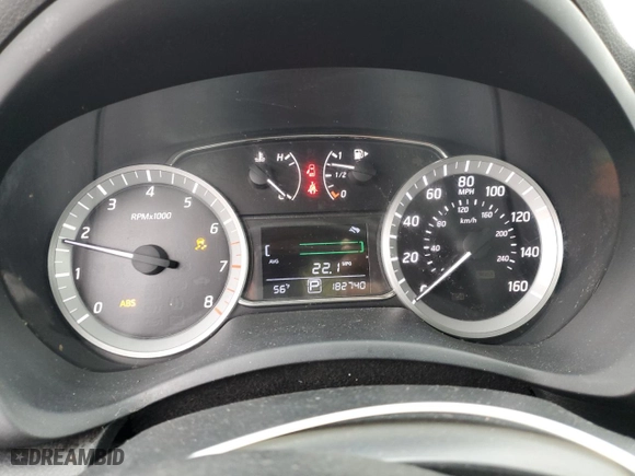 2014 Nissan Sentra S with VIN 3N1AB7AP3EY233227, listed as a Copart auction lot 53388895 with 182,740 mi miles and Salvage Title. Bid and sale history available at carsss.com. Image 9.