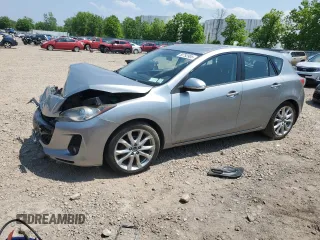 2013 Mazda 3 i Grand Touring with VIN JM1BL1MP9D1814225, listed as a Copart auction lot 58752905 with 140,760 mi miles and Salvage title. Bid and sale history available at DreamBid. Image 1.