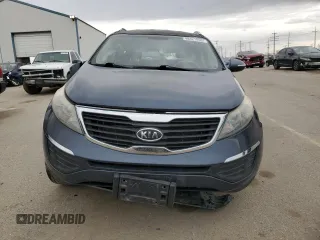 2011 Kia Sportage LX with VIN KNDPB3A27B7100410, listed as a Copart auction lot 48421055 with 86,132 mi miles and Salvage Title. Bid and sale history available at carsss.com. Image 5.