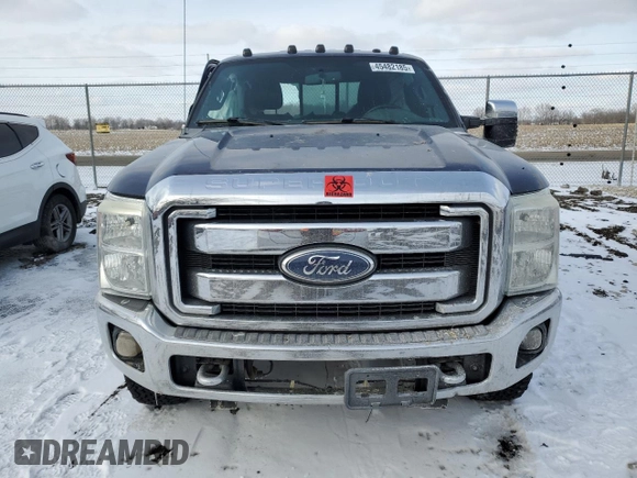 2011 Ford F-350 XL with VIN 1FT8W3BT1BEC61153, listed as a Copart auction lot 45482185 with 176,266 mi miles and Clean Title. Bid and sale history available at DreamBid. Image 5.