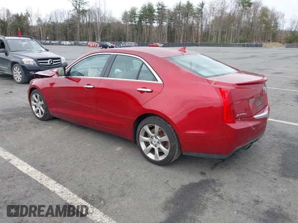 2014 Cadillac ATS Luxury AWD with VIN 1G6AH5RX6E0167127, listed as a IAAI auction lot 41952694 with 180,480 mi miles and . Bid and sale history available at carsss.com. Image 3.
