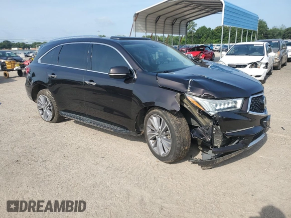 2018 Acura MDX Technology z VIN 5J8YD4H73JL004741, wystawiony jako Copart lot #60059685 z przebiegiem 138 940 mil mil oraz Szkoda całkowita • Salvage title. Historia ofert i sprzedaży dostępna na DreamBid. Obrazek 4.