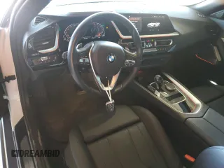 2021 BMW Z4 sDrive30i with VIN WBAHF3C01MWX24942, listed as a Copart auction lot 52702484 with 29,470 mi miles. Bid and sale history available at carsss.com. Image 8.