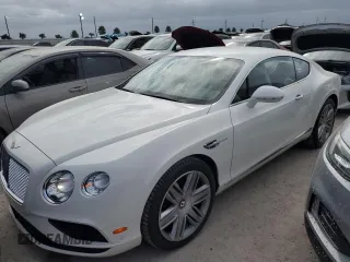 2017 Bentley Continental GT with VIN SCBFT7ZA4HC062035, listed as a Copart auction lot 76673904 with 9,008 mi miles and Salvage Title. Bid and sale history available at DreamBid. Image 1.