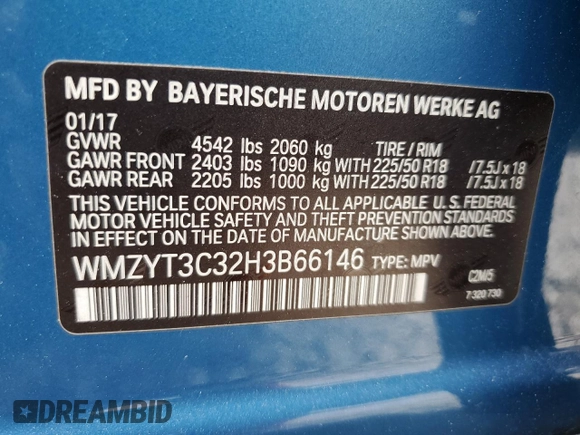 2017 MINI Countryman Cooper S z VIN WMZYT3C32H3B66146, wystawiony jako Copart lot #45380515 z przebiegiem 43 803 mil mil oraz Szkoda całkowita • Salvage title. Historia ofert i sprzedaży dostępna na DreamBid. Obrazek 12.