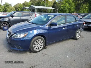2017 Nissan Sentra SV with VIN 3N1AB7AP5HY330398, listed as a Copart auction lot 53444995 with 80,851 mi miles and Salvage Title. Bid and sale history available at carsss.com. Image 1.