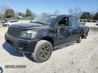 2004 Nissan Titan LE with VIN 1N6AA07B34N507277, listed as a Copart auction lot 48159745 with 265,348 mi miles and Salvage Title. Bid and sale history available at carsss.com. Image 1.