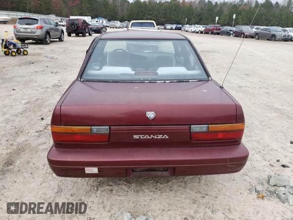 1992 Nissan Stanza GXE с VIN JN1FU21P3NX909177, выставлен на аукционе Copart как лот 83811334 с пробегом 67 101 миль миль и Списание • Salvage title. История ставок и продаж доступна на DreamBid. Изображение 6.